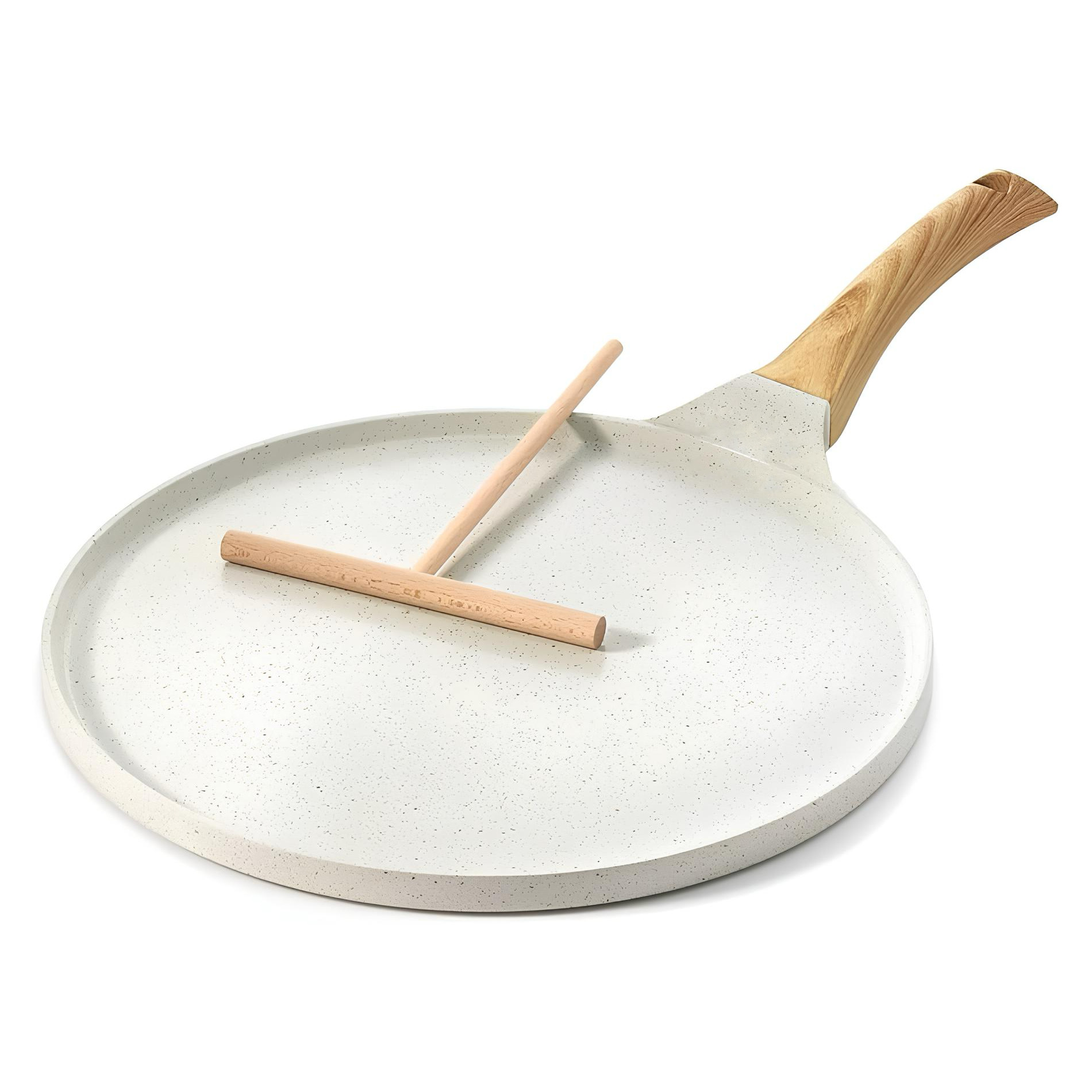 Crepe Pan Nonstick - 20/24/28cm Aluminum Alloy Non-stick Crepe Frying