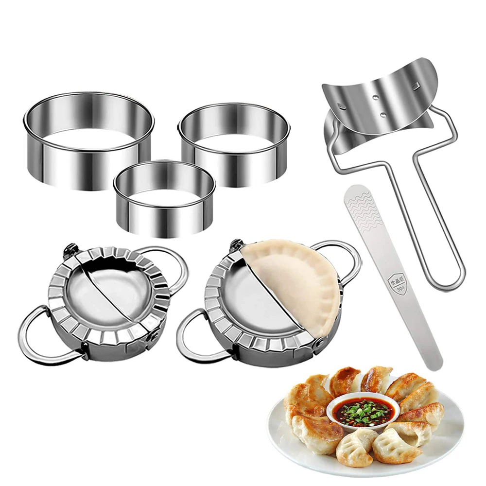 Gyoza Dumpling Maker - Stainless Steel Dumpling Mold Dumpling Maker