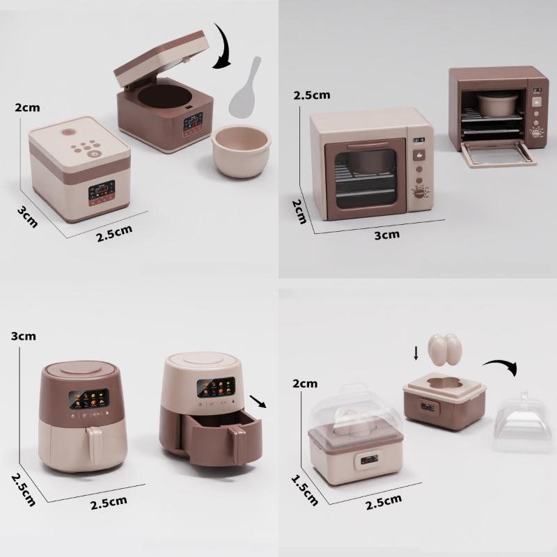 Home Cooking Appliances - New【1Pcs Realistic Microwave Oven Rice Cooker