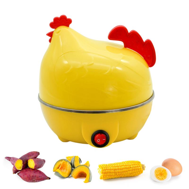 Home Cooking Appliances - Home Chicken Shaped 7-Egg Capacity Egg