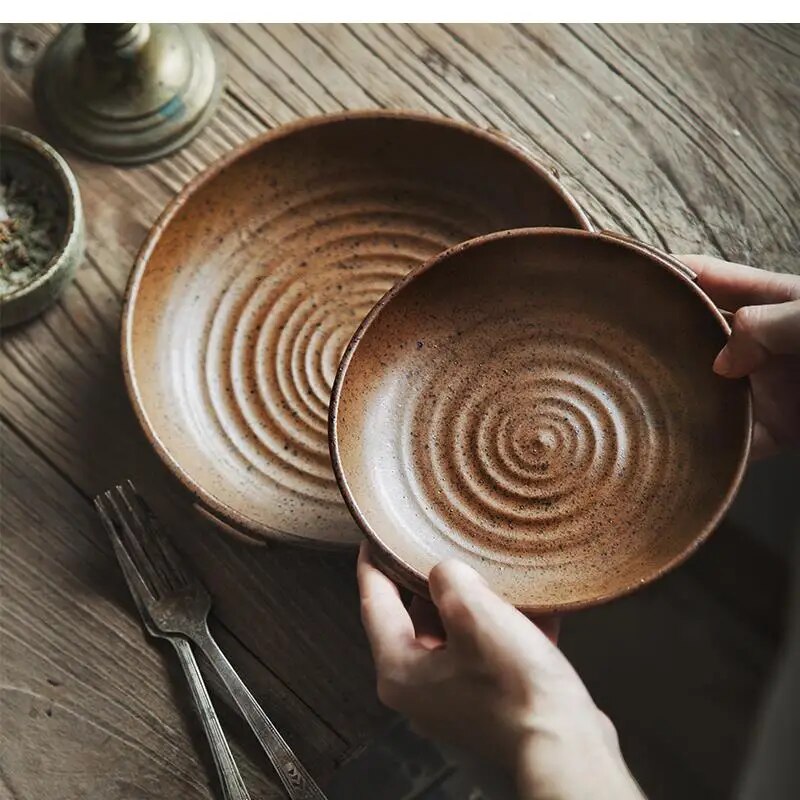 Japanese Handmade Stoneware Ta - Home Cooking Dinner 评论和价格