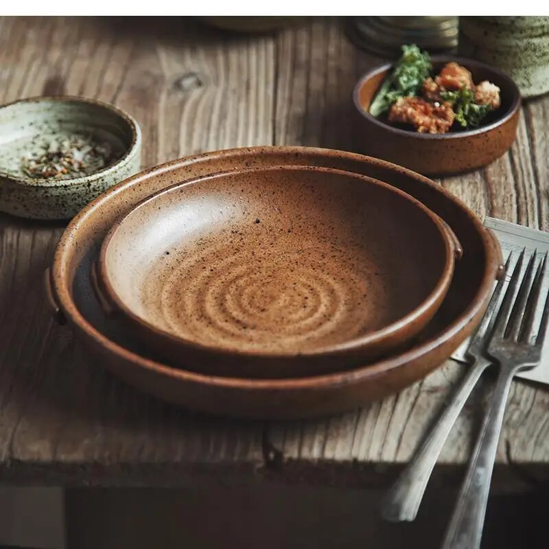 Japanese Handmade Stoneware Ta - Home Cooking Dinner 评论和价格