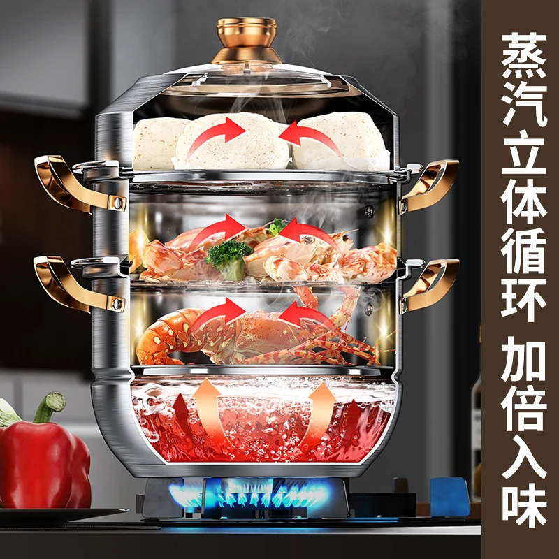316 Stainless Steel Steam Pot  - Home Cooking Appliances 评论和价格