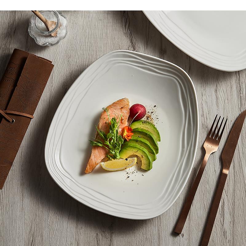 Simple Ceramic Dinner Plates C - Home Cooking Dinner 评论和价格