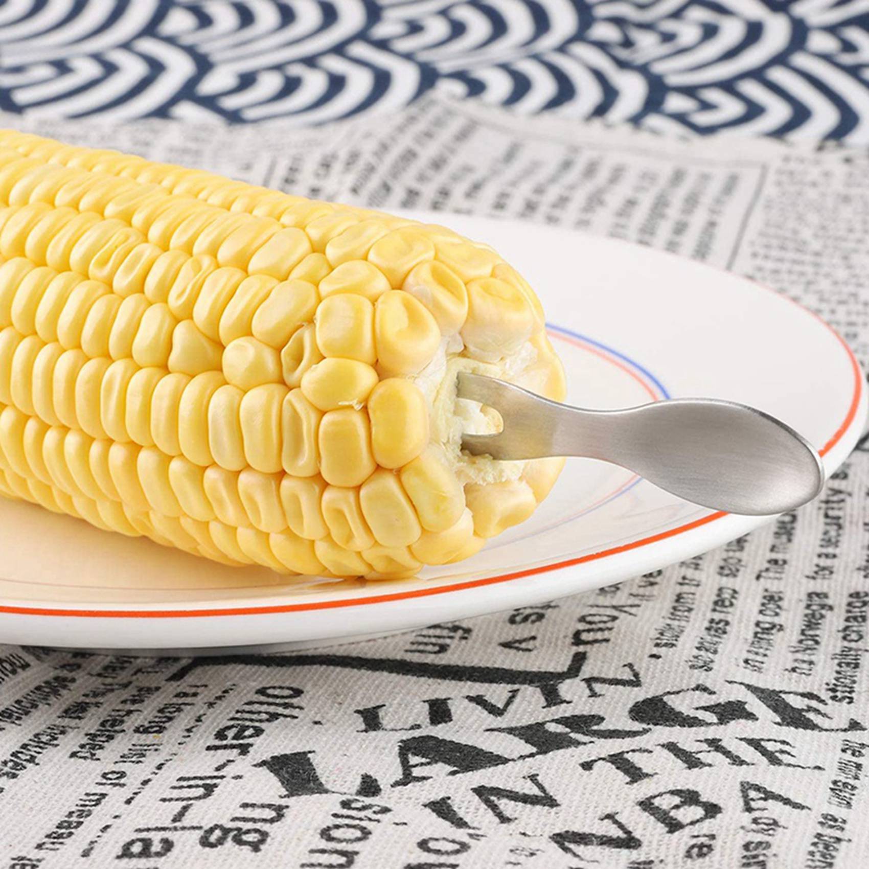 BMBY-Corn Holders Set Of 42 St - Home Cooking On 评论和价格