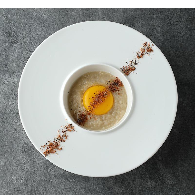Round Ceramic Dinner Plate Coo - Home Cooking Dinner 评论和价格
