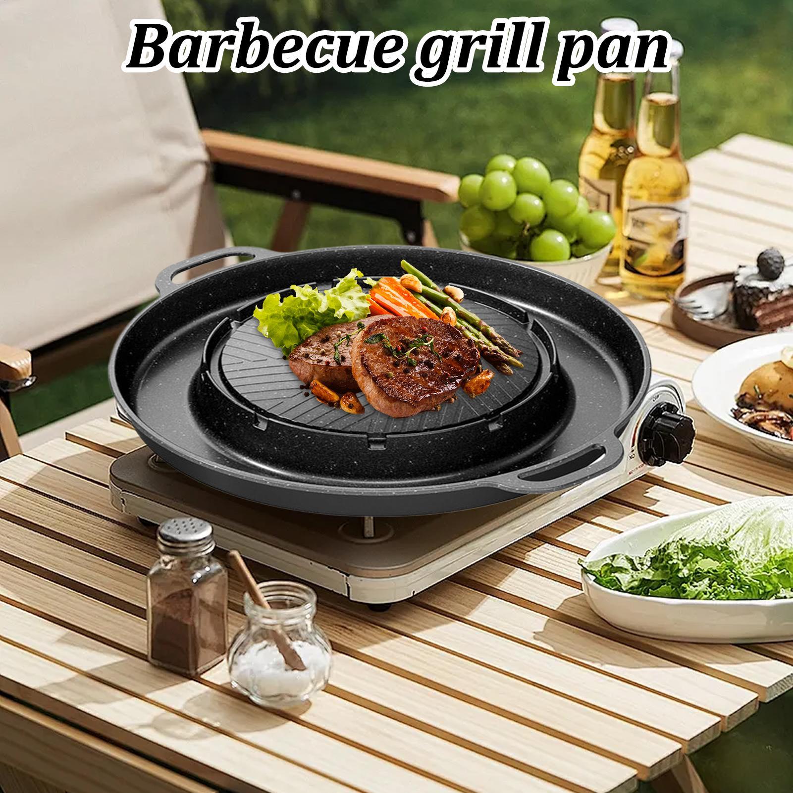 2-in-1 Grill & Hot Pan for Sto - Crepe Pan Nonstick 评论和价格