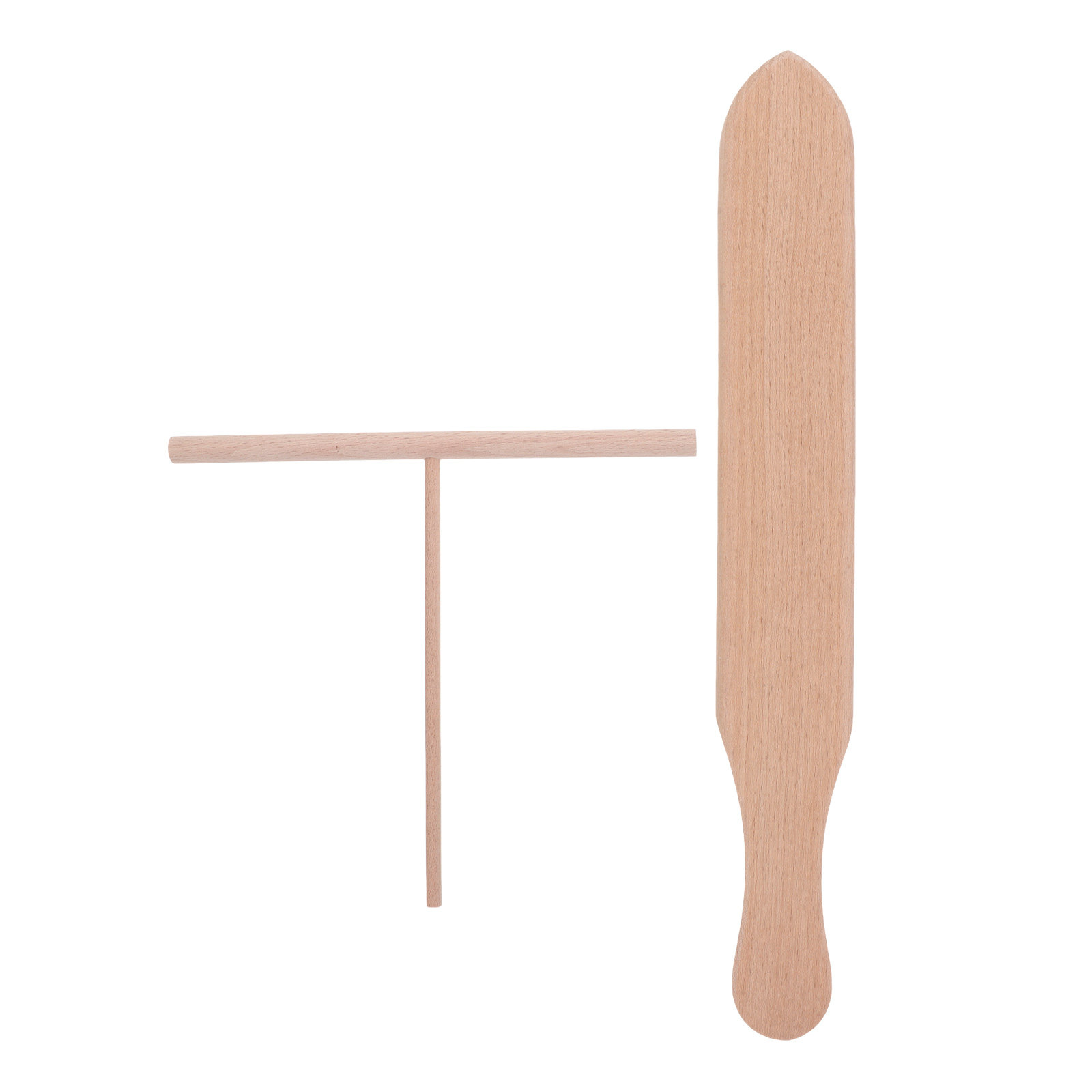 1Set Wooden Pancake Crepe Spre - Crepe Pan Nonstick 评论和价格