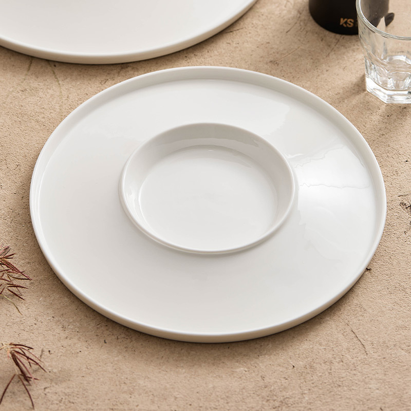 Creative Concave Ceramic Dinne - Home Cooking Dinner 评论和价格