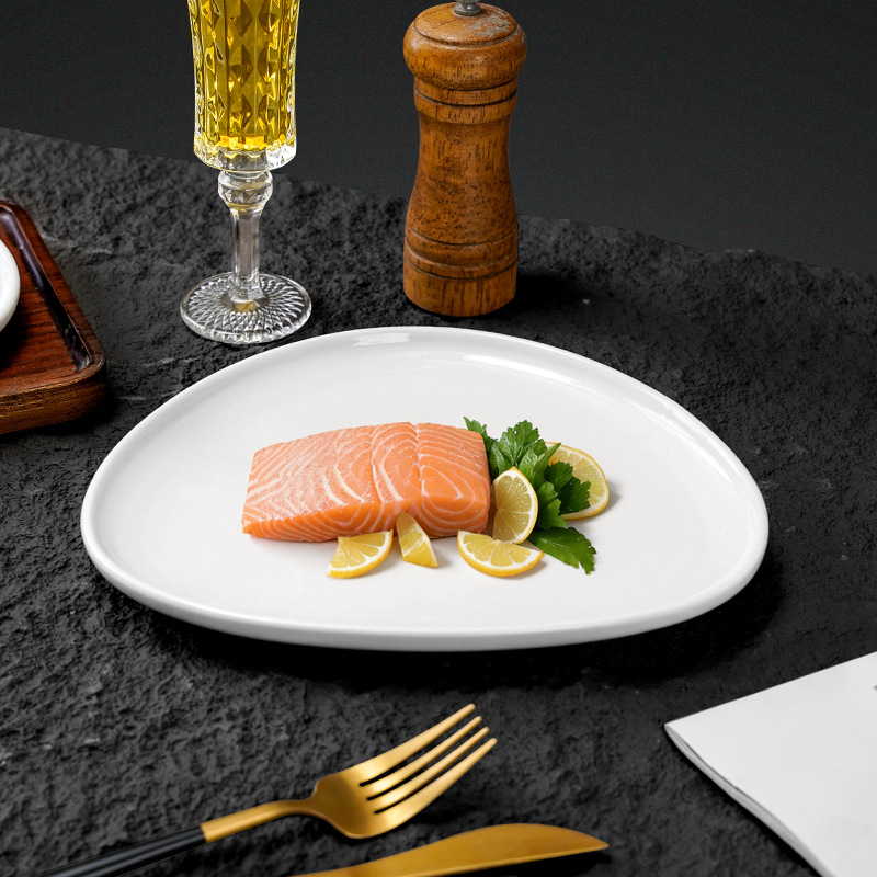 European White Porcelain Dinne - Home Cooking Dinner 评论和价格
