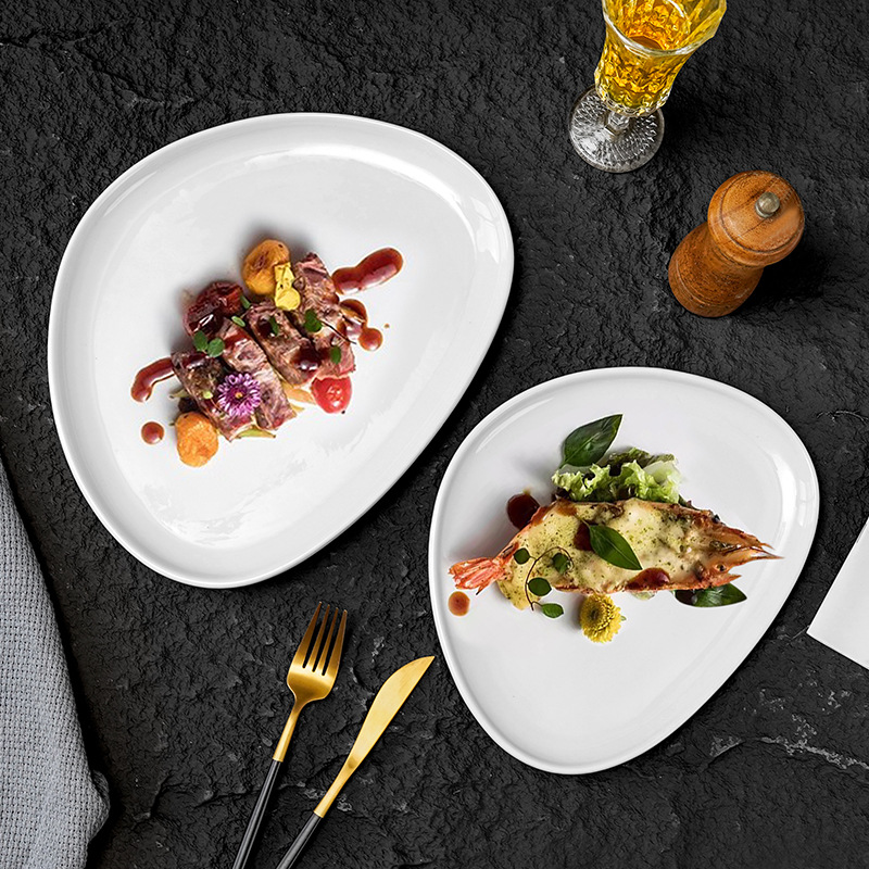 European White Porcelain Dinne - Home Cooking Dinner 评论和价格