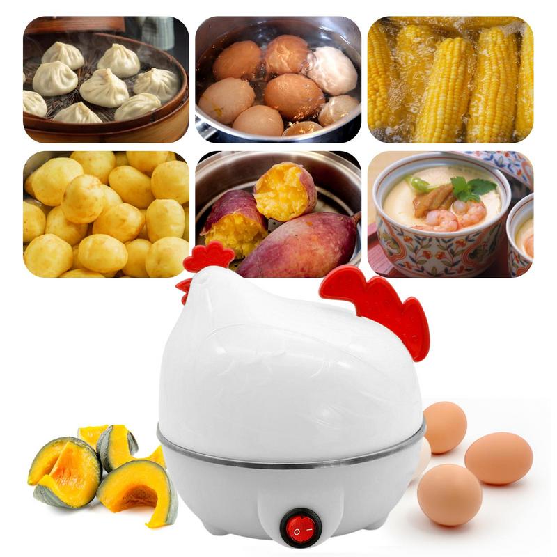 Home Chicken Shaped 7-Egg Capa - Home Cooking Appliances 评论和价格