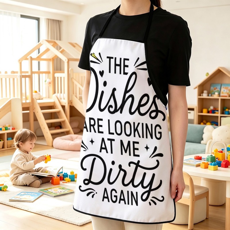 1PC【Apron】2DFlat effect，Focusi - Home Cooking On 评论和价格