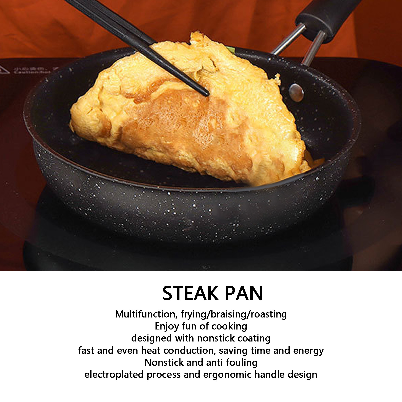 Frying Pan Stainless Steel Egg - Crepe Pan Nonstick 评论和价格