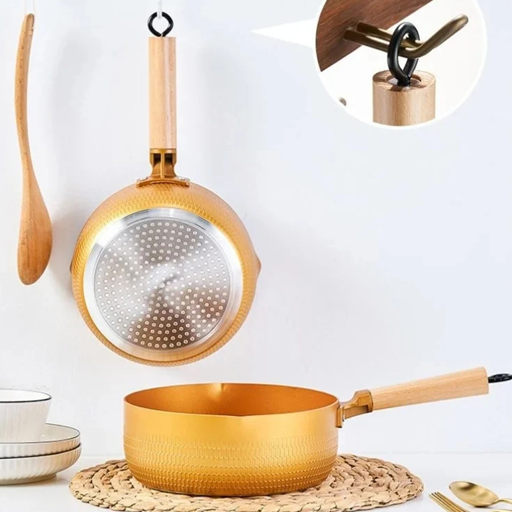 18/20/24cm Gold Soup pot Japan - Crepe Pan Nonstick 评论和价格